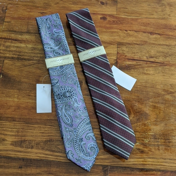 Joseph Abboud Other - 2 Set Joseph Abboud 100% Silk Neckties, NWT